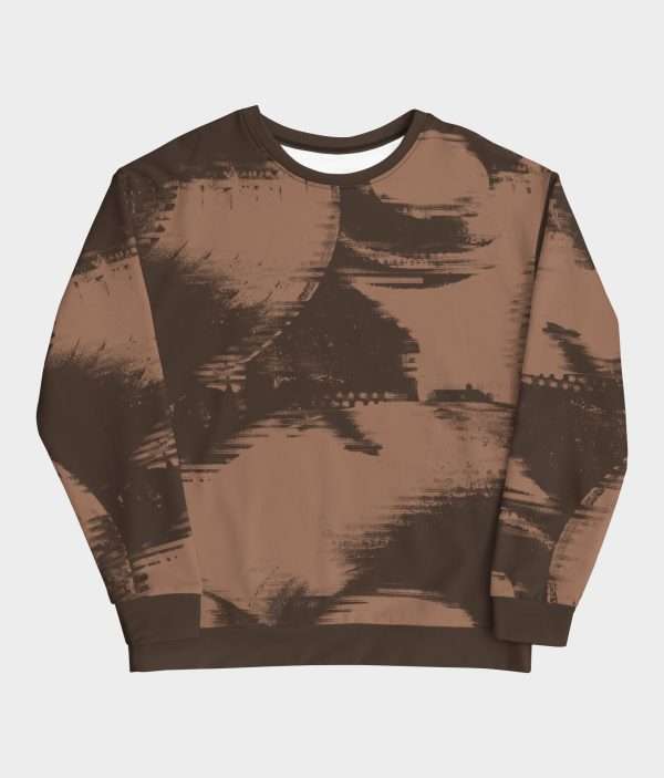 Crewneck Sweatshirt “Vynil” (Brown)