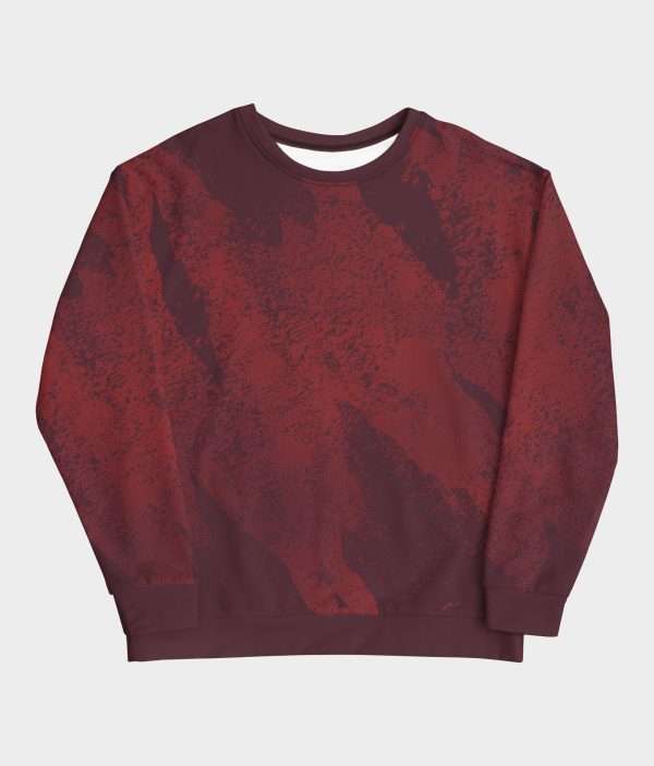 Crewneck Sweatshirt “Billboard” (Red)