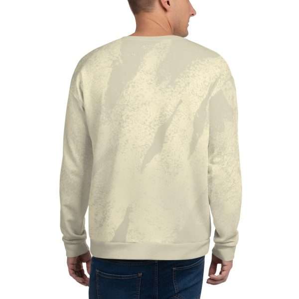 Crewneck Sweatshirt “Billboard” (Beige) - Image 3