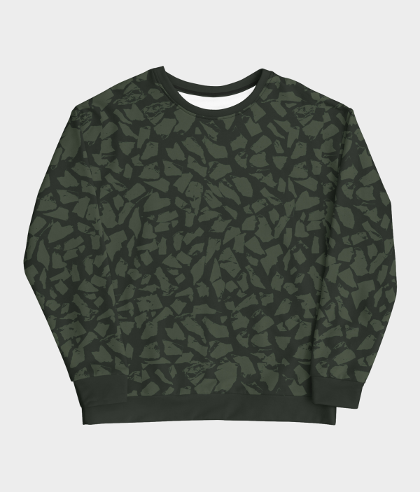 Crewneck Sweatshirt “Paper” (Green)