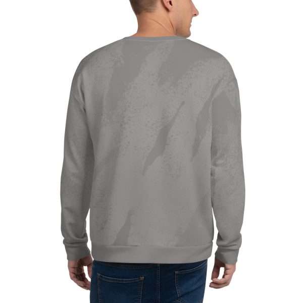 Crewneck Sweatshirt “Billboard” (Grey) - Image 3