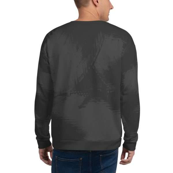 Crewneck Sweatshirt “Vynil” (Carbon) - Image 3