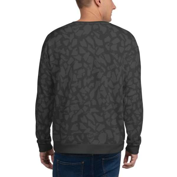 Crewneck Sweatshirt “Paper” (Carbon) - Image 3