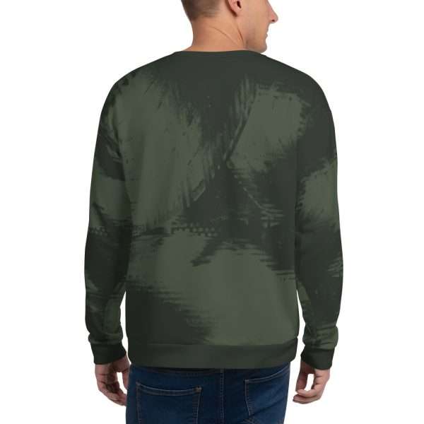 Crewneck Sweatshirt “Vynil” (Green) - Image 3