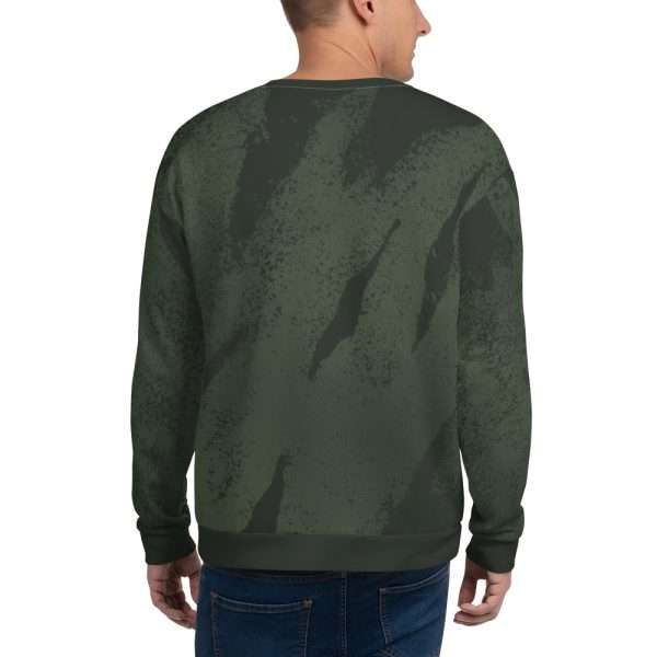 Crewneck Sweatshirt “Billboard” (Green) - Image 3