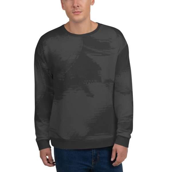 Crewneck Sweatshirt “Vynil” (Carbon) - Image 2