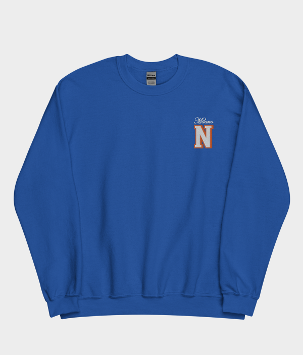 Crewneck Sweatshirt "COLLEGE" - Classic (Blue)