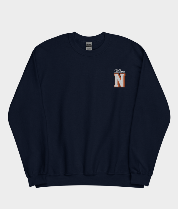 Crewneck Sweatshirt "COLLEGE" - Classic (Blue Navy)