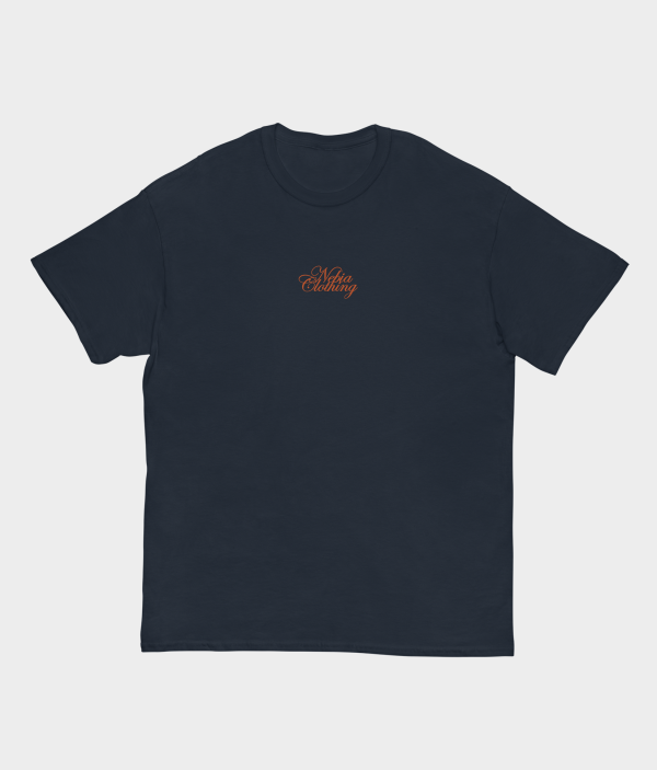 T-Shirt "COLLEGE" - Embroidered (Blue Navy)