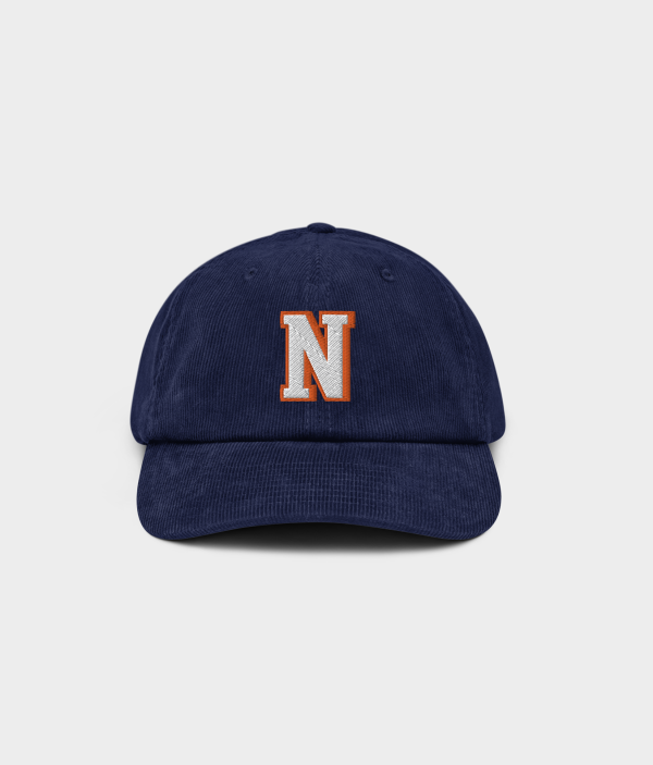 Corduroy Hat "COLLEGE" - Classic (Blue Navy)