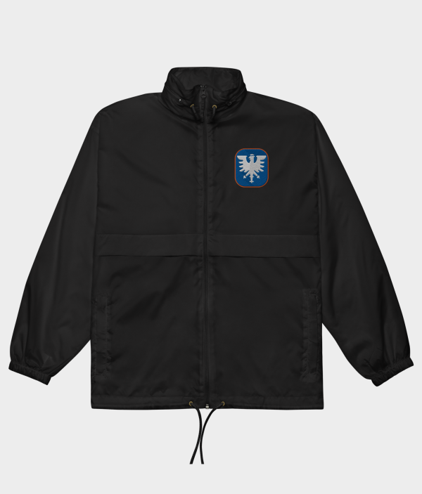 Windbreaker Jacket "COLLEGE" - Eagle (Black)