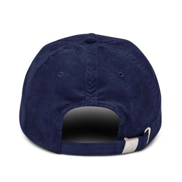 Corduroy Hat "COLLEGE" - Eagle (Blue Navy) - Image 3