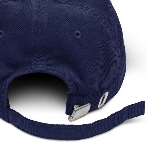 Corduroy Hat "COLLEGE" - Classic (Blue Navy) - Image 4