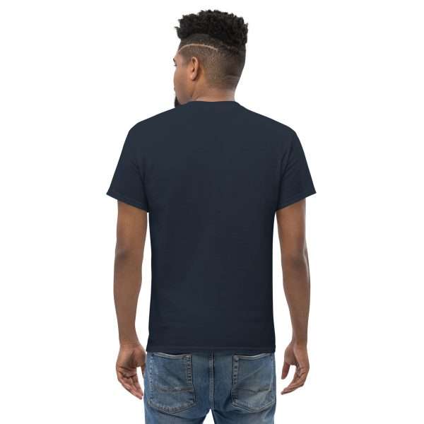 T-Shirt "COLLEGE" - Embroidered (Blue Navy) - Image 4