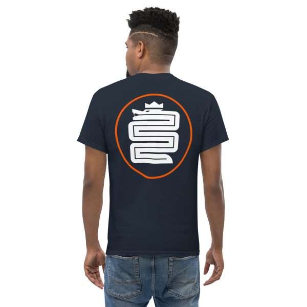 T-Shirt "COLLEGE" - Snake (Blue Navy) - Image 4