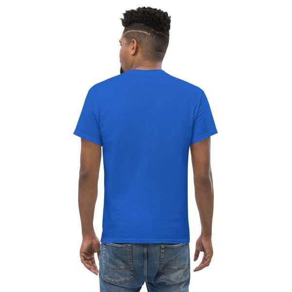 T-Shirt "COLLEGE" - Embroidered (Blue) - Image 4