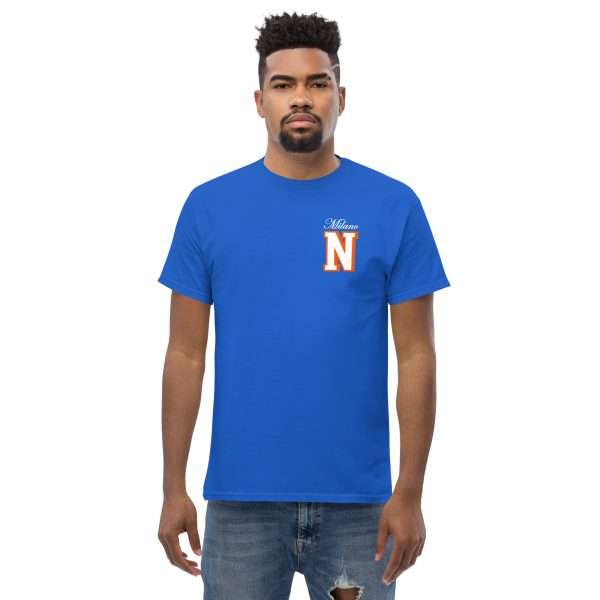 T-Shirt "COLLEGE" - Snake (Blue) - Image 3