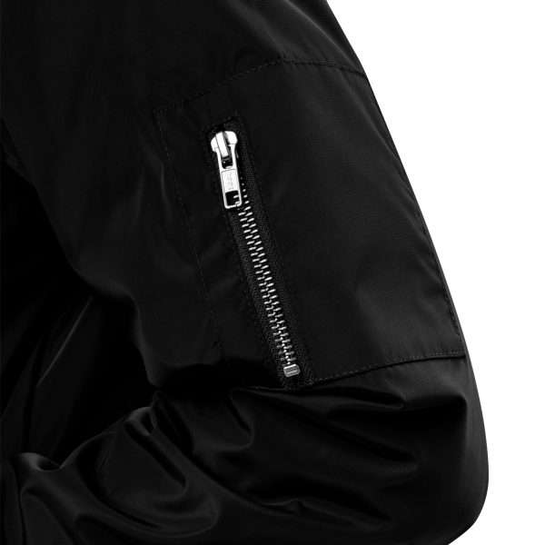 Bomber Jacket "COLLEGE" - Classic (Black) - Image 6