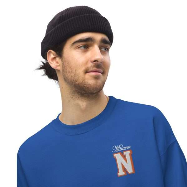 Crewneck Sweatshirt "COLLEGE" - Classic (Blue) - Image 2