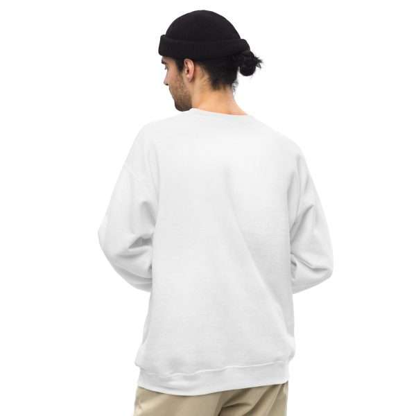 Crewneck Sweatshirt "COLLEGE" - Classic (White) - Image 4